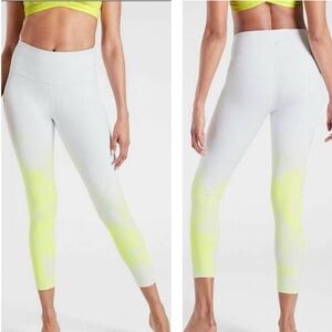 New w/ Tags!  Pristine! Athleta Elation 7/8 Mineral Tight Size Small